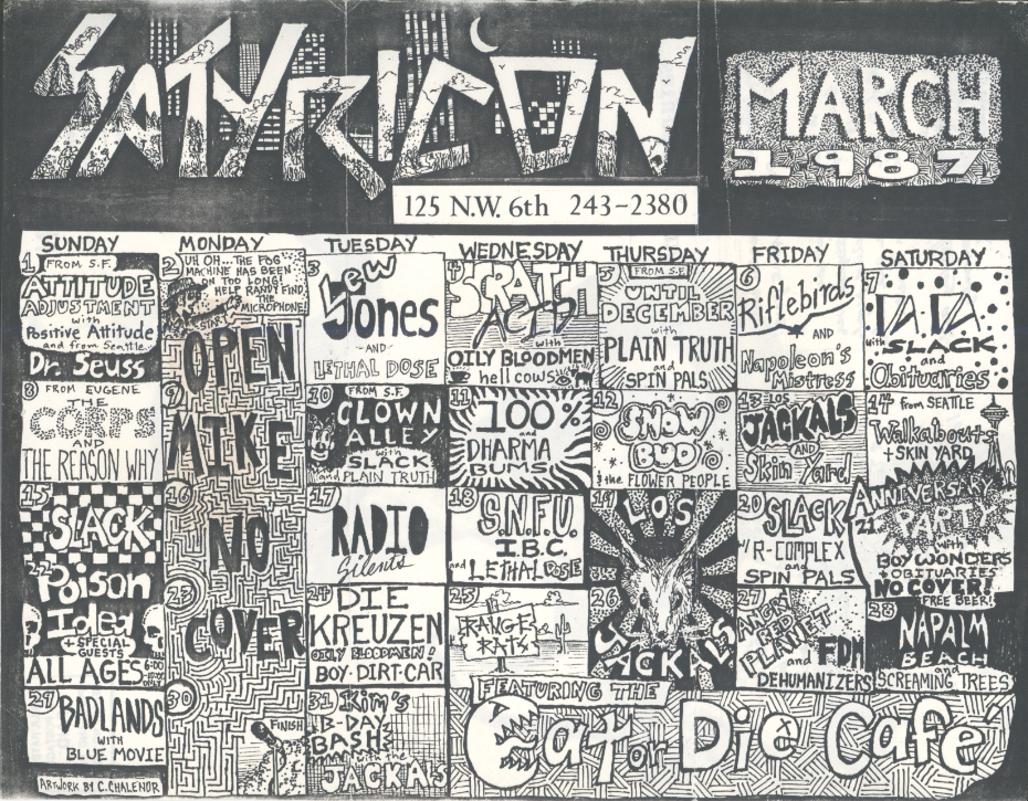 March 1987 Calendar