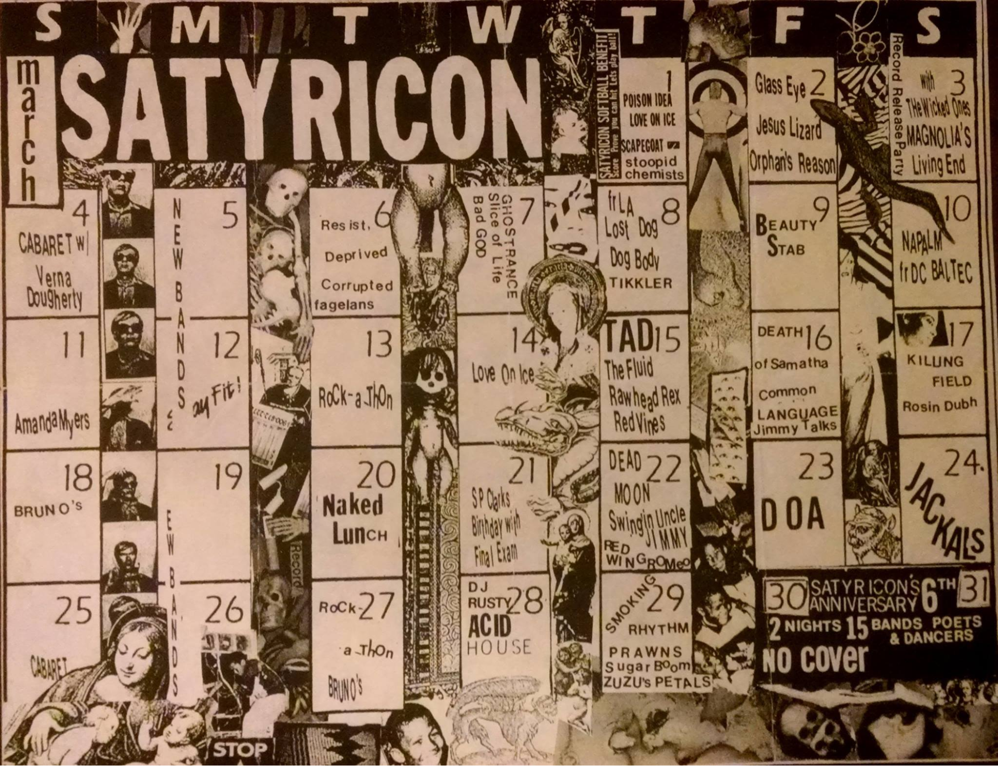 March 1990 Calendar