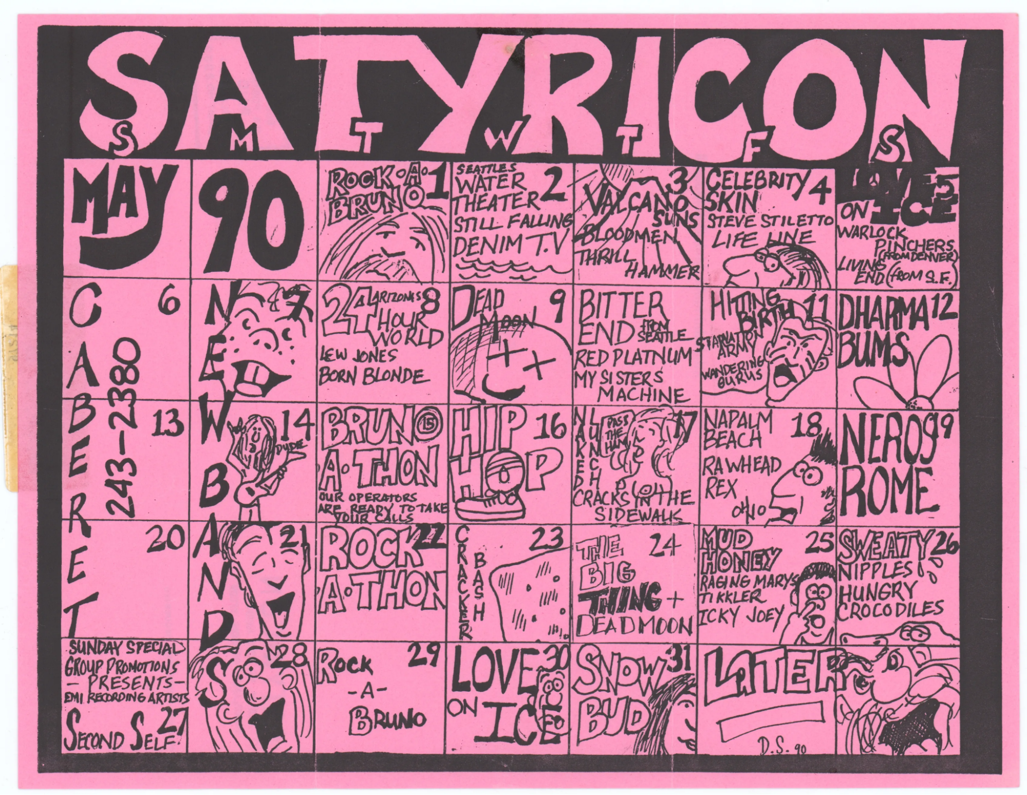 May 1990 Calendar