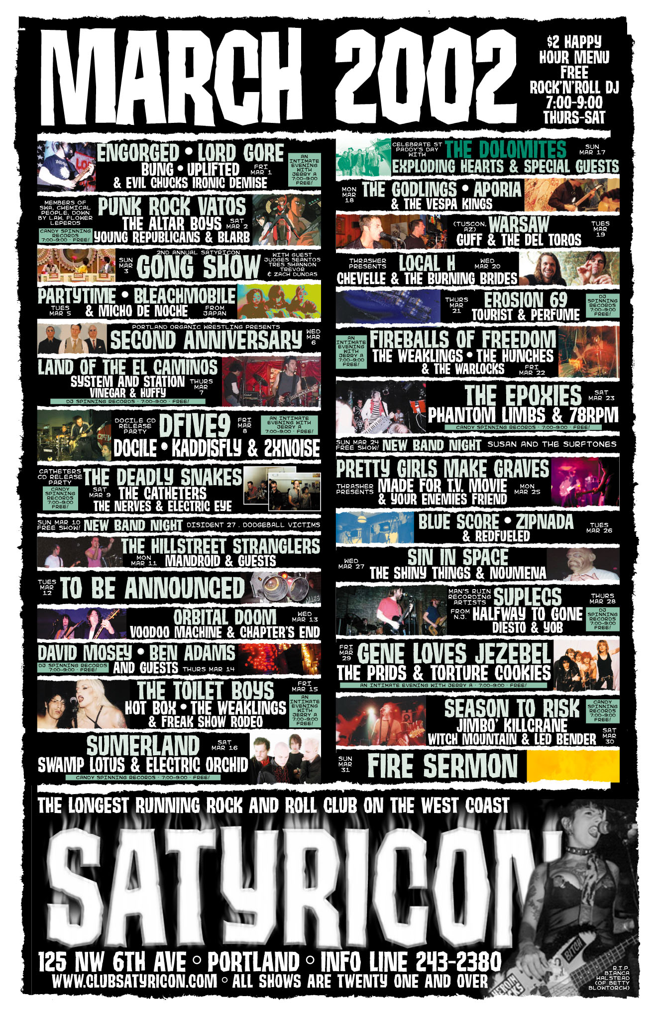 March 2002 Calendar